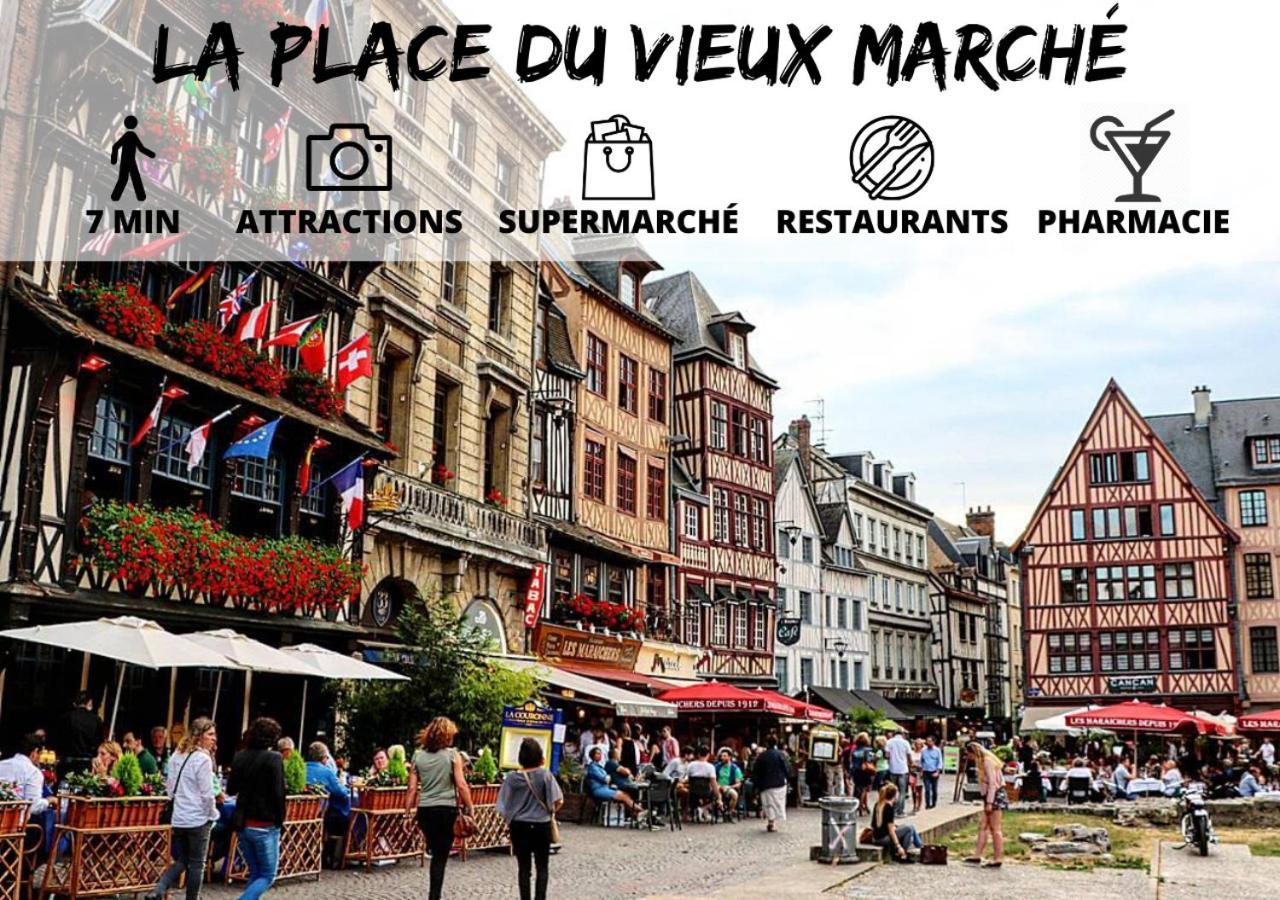 Cosy'Appart - Le Gervais Rouen Ngoại thất bức ảnh